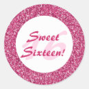 Search for glitter pattern stickers Girly