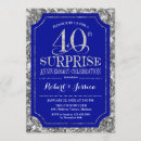 Search for silver wedding anniversary invitations Glitter
