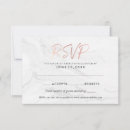 Search for marble and rose gold wedding invitations Script