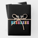 Recherche de lapin heureux papier cadeau Printemps