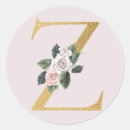 Search for letter z stickers Gold