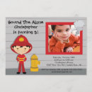 Recherche de firetruck invitations Partie