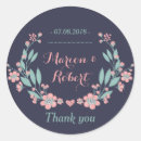 Search for pink blue thank you stickers Bridal shower