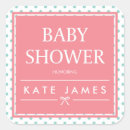 Search for pink dots baby shower stickers Polka dot