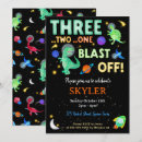 Search for blast off birthday invitations Kids