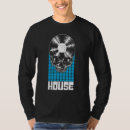 Recherche de crâne du dj tshirts Vinyle