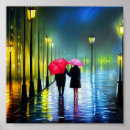 Search for couple in the rain posters Pink