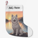 Search for samoyed christmas stockings Pets