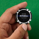 Recherche de police jetons poker Ligne bleue mince