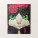 Recherche de tuxedo cat puzzles Chatte