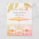 Search for beach moving announcement cards Tropical