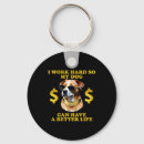 Search for i work hard keychains Puppy