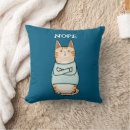 Search for grumpy cat pillows Sarcastic