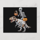 Search for dinosaur skeleton postcards Spooky