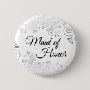 Search for black white silver buttons For her