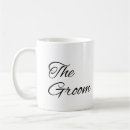 Search for elegant black mugs Bridal party