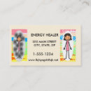 Search for lightworker business cards Reiki master