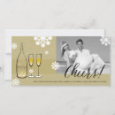 Search for happy new year holiday wedding announcement cards Mr and mrs