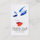 Search for face makeup artist business cards Beauty