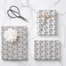 Recherche de loups papier cadeau Neige