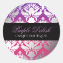 Search for fashion boutique stickers Purple