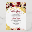 Search for burgundy quince invitations Tiara