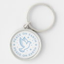 Search for peace on earth keychains Dove