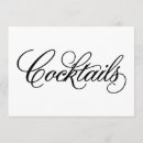 Search for cocktail wedding invitations Elegant