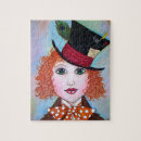 Recherche de fou chapelier puzzles Le pays des merveilles