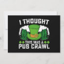Search for pub crawl invitations Clover