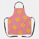 Search for yellow background aprons Pink