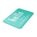 Search for turquoise bath mats Typography