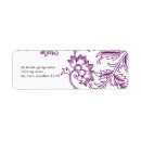 Search for rustic return address labels Flower