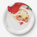 Search for vintage santa claus plates Traditional