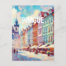 Search for prague postcards Illustration