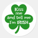 Search for kiss me stickers Irish