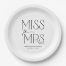 Search for miss to mrs plates Elegant
