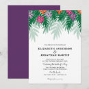 Search for tropical palm invitations Floral