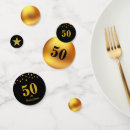Search for 60th anniversary party decor Black and gold