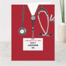 Search for registered nurse congratulations cards Doctor