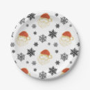 Search for santa claus paper plates Winter