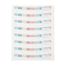 Search for mexican return address labels Fiesta