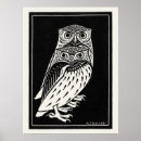 Search for vintage owl illustration art Owls