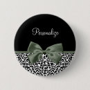 Search for leopard pattern buttons Green and black