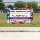 Search for independence day banners Red white and blue