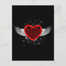 Search for angel wings postcards Heart