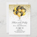 Search for retirement postcard invitations Black