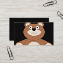 Search for cuddly business cards Teddies