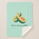 Search for cute avocado blankets Funny