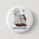 Recherche de caniche badges Animaux